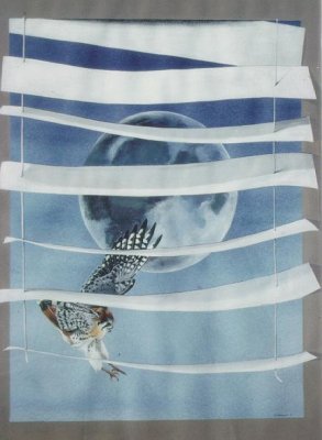"Pleine lune - Full Moon" (1993)  by Arlette Steenmans
