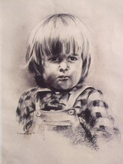 Portrait (1978) by Arlette Steenmans