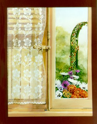 "La fentre - The window" (1997)  by Arlette Steenmans